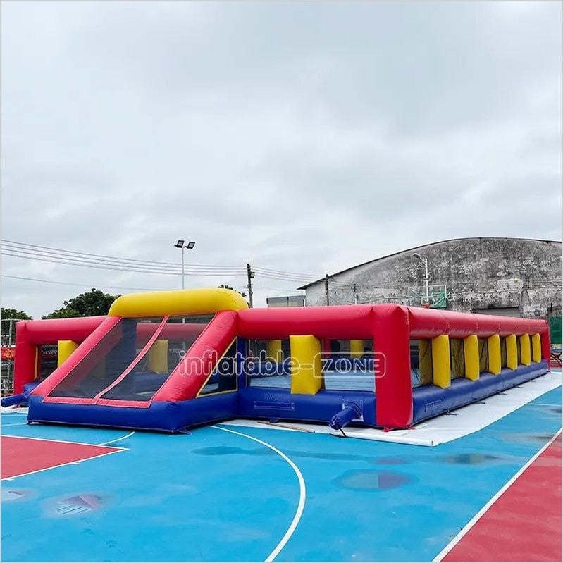 Inflatable Football Field, Blow Up Soccer Football Field Arean For Outdoor - Inflatable-Zone