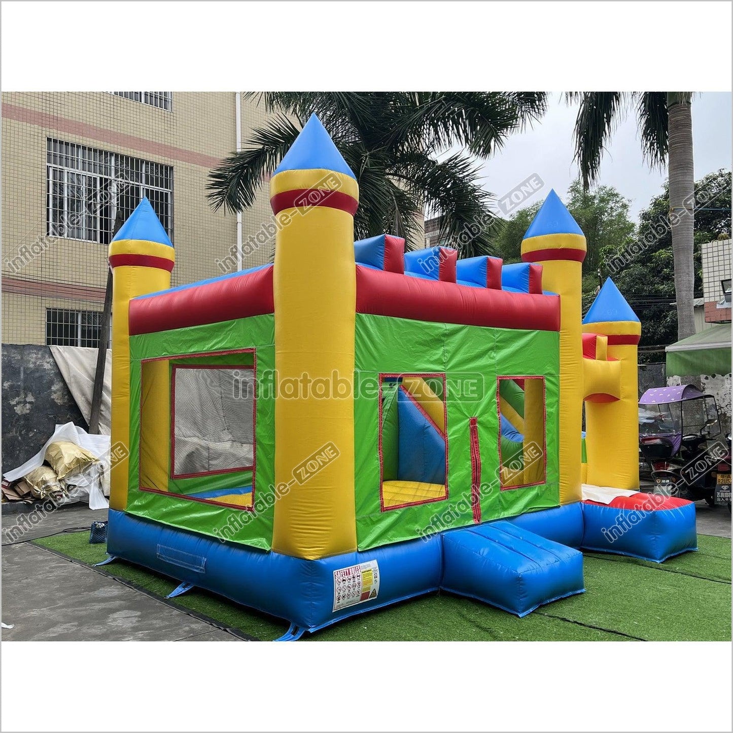 0.55MM PVC Inflatable Bouncy Castles Jumping Castle Indoor Bouncy House - Inflatable-Zone