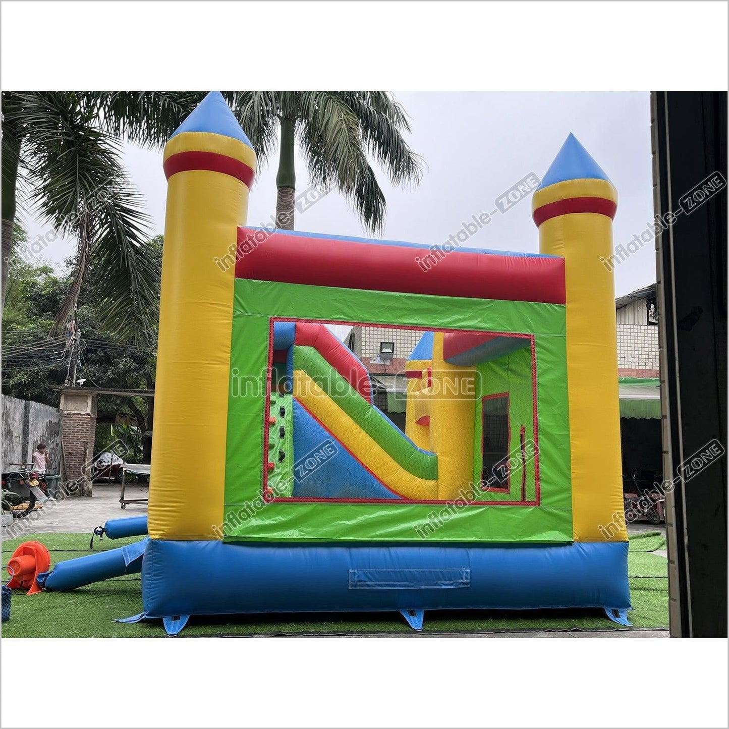 0.55MM PVC Inflatable Bouncy Castles Jumping Castle Indoor Bouncy House - Inflatable-Zone