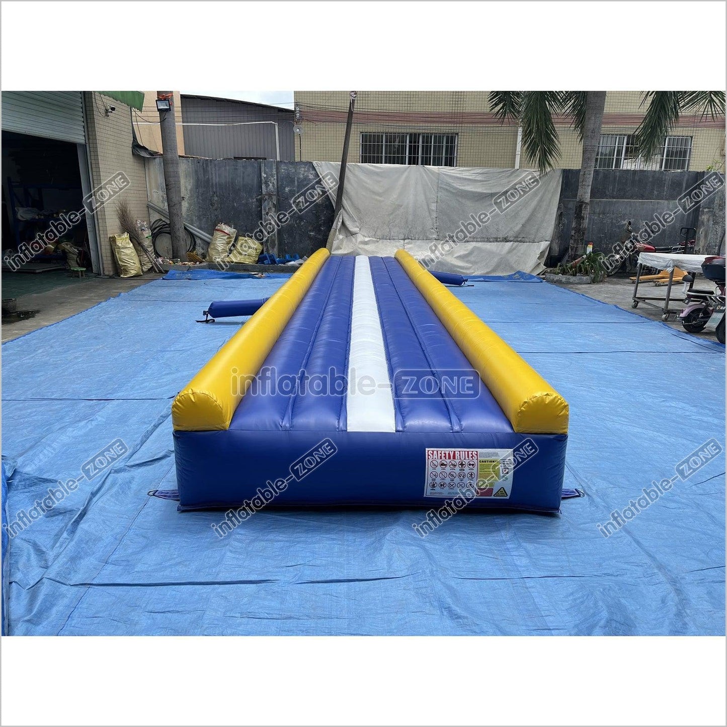 Inflatable Tumbling Track Blow Up Air Gym Mat - Inflatable-Zone