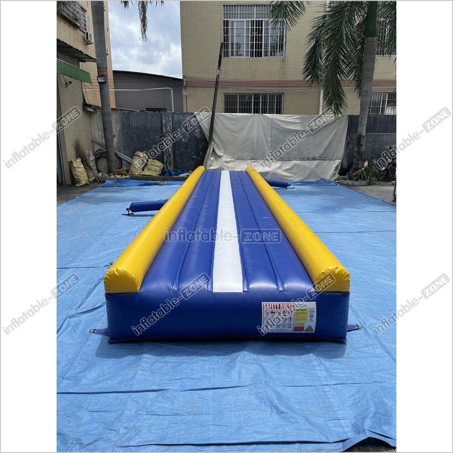 Inflatable Tumbling Track Blow Up Air Gym Mat - Inflatable-Zone