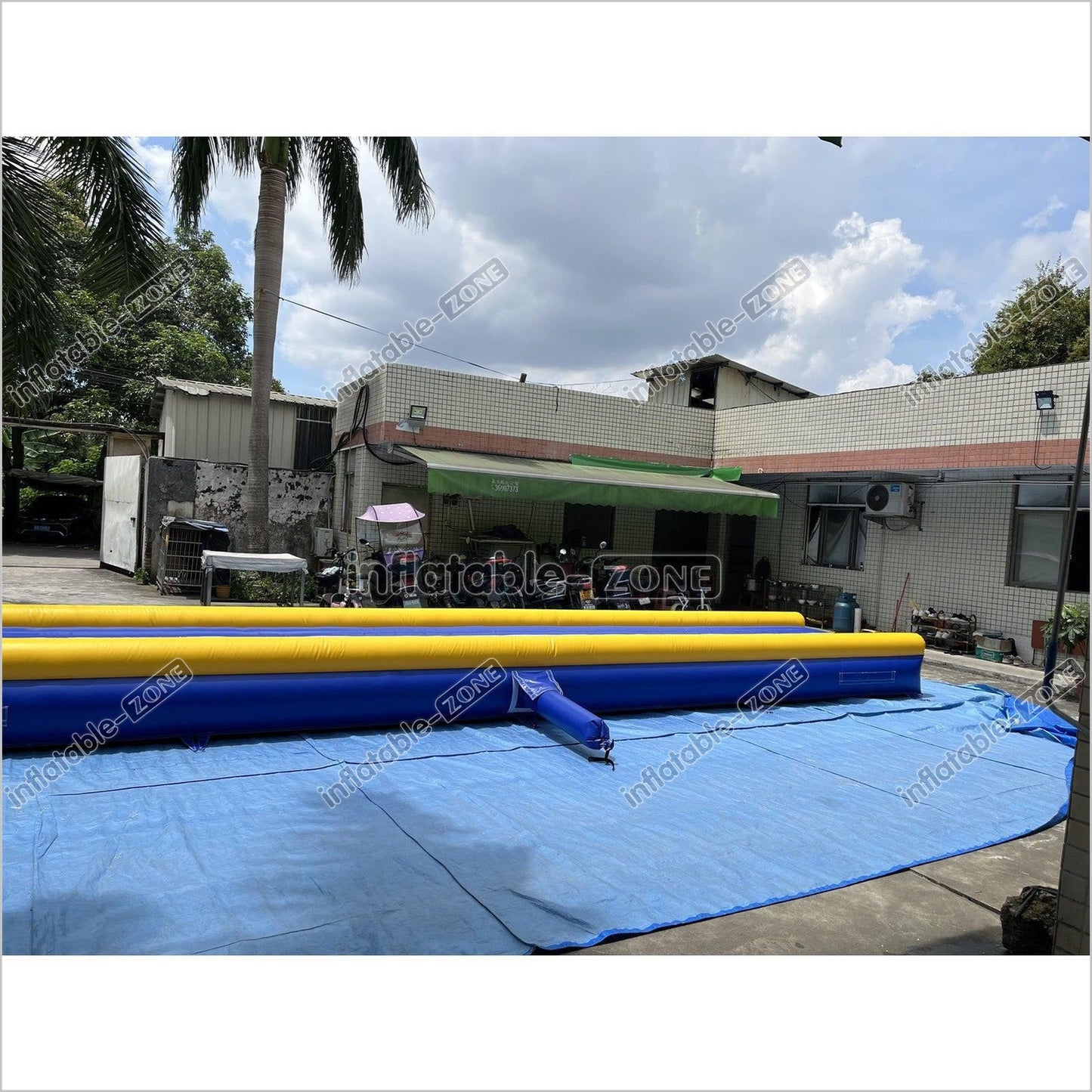 Inflatable Tumbling Track Blow Up Air Gym Mat - Inflatable-Zone