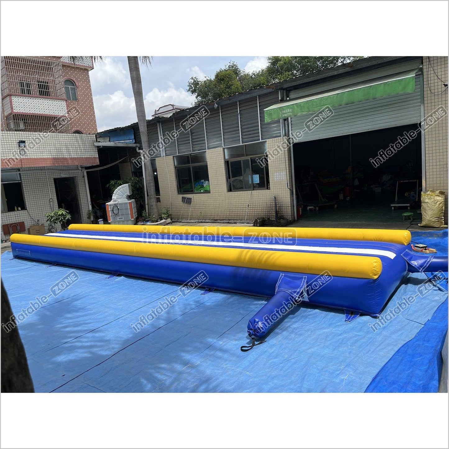 Inflatable Tumbling Track Blow Up Air Gym Mat - Inflatable-Zone
