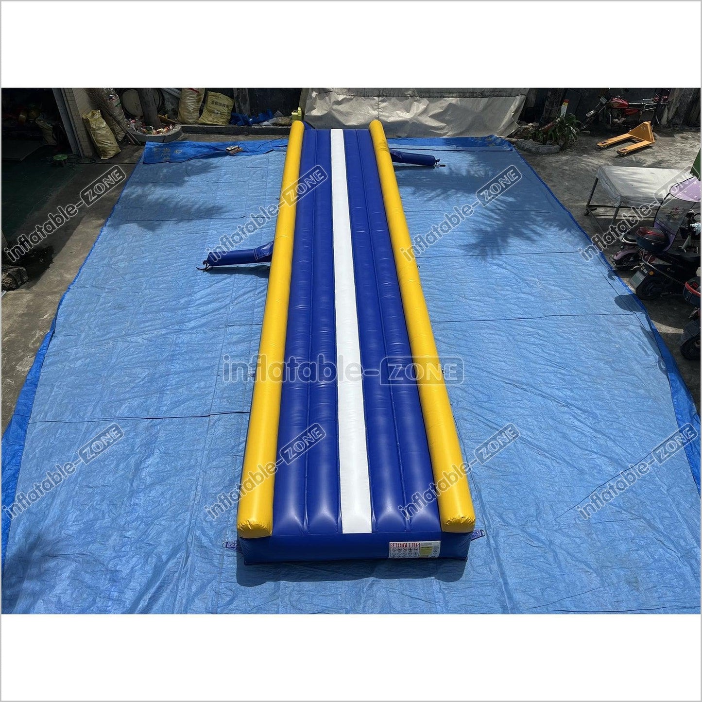 Inflatable Tumbling Track Blow Up Air Gym Mat - Inflatable-Zone