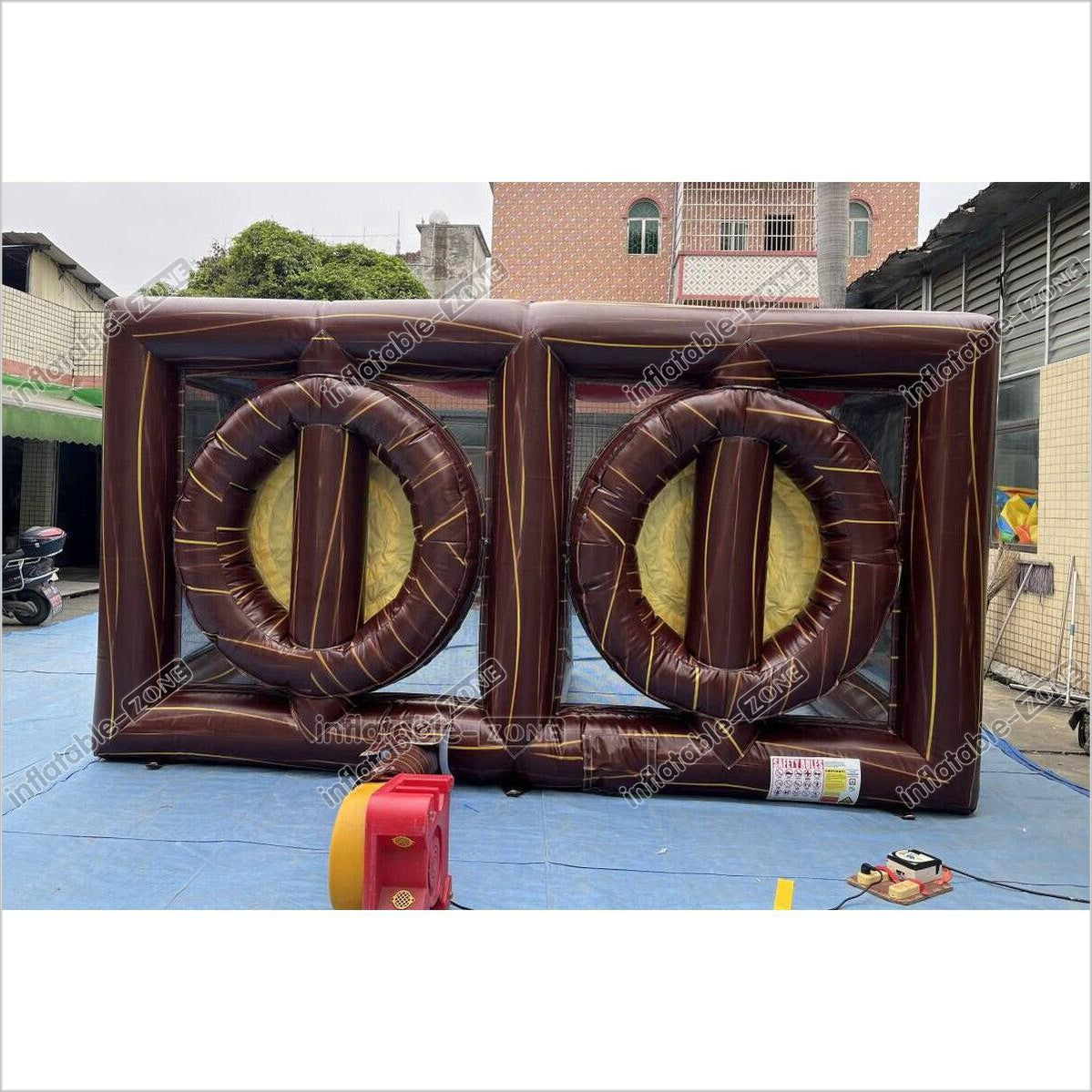 Fun Play Equipment Inflatable Axe Throwing Inflatable Sports Games For Kids And Adults - Inflatable-Zone
