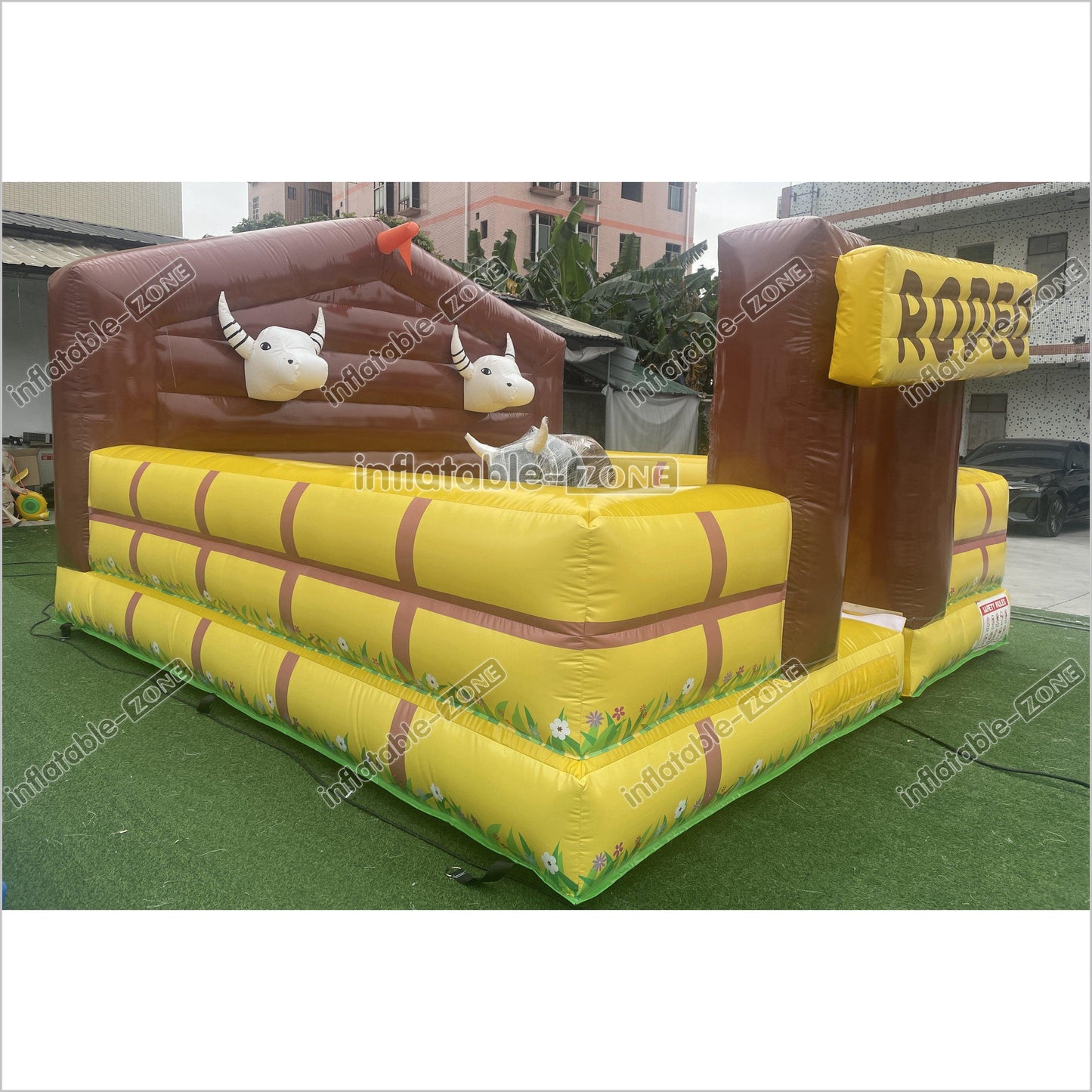 Inflatable Sports Games Hire Rodeo Bull Inflatable Electronic Bull Mechanical Bull Ride For Sale - Inflatable-Zone