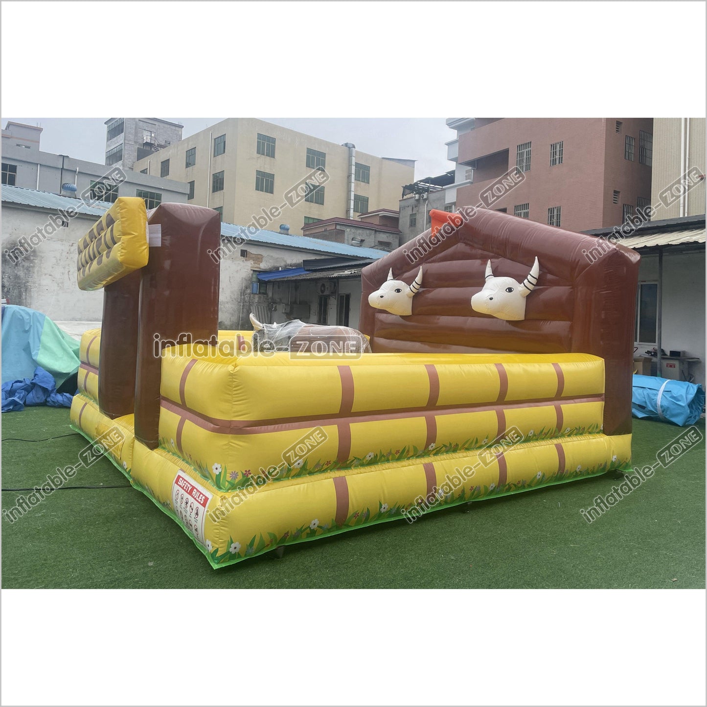 Inflatable Sports Games Hire Rodeo Bull Inflatable Electronic Bull Mechanical Bull Ride For Sale - Inflatable-Zone