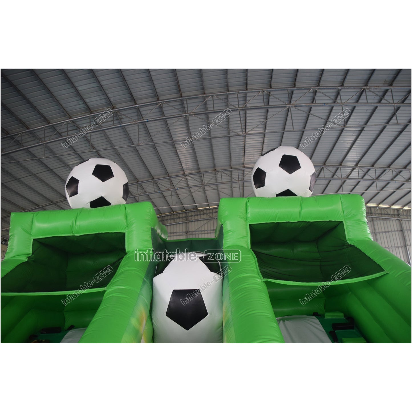 Inflatable Football Slide Children Sports Theme Bouncy Castle Inflatable Giant Slide Bounce Jumper - Inflatable-Zone