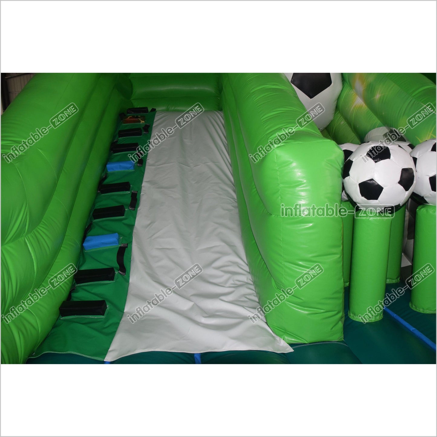 Inflatable Football Slide Children Sports Theme Bouncy Castle Inflatable Giant Slide Bounce Jumper - Inflatable-Zone
