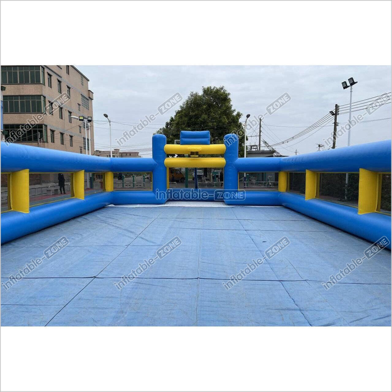 Outdoor Interactive Soccer Playground Equipment Inflatable Human Football Field Games - Inflatable-Zone