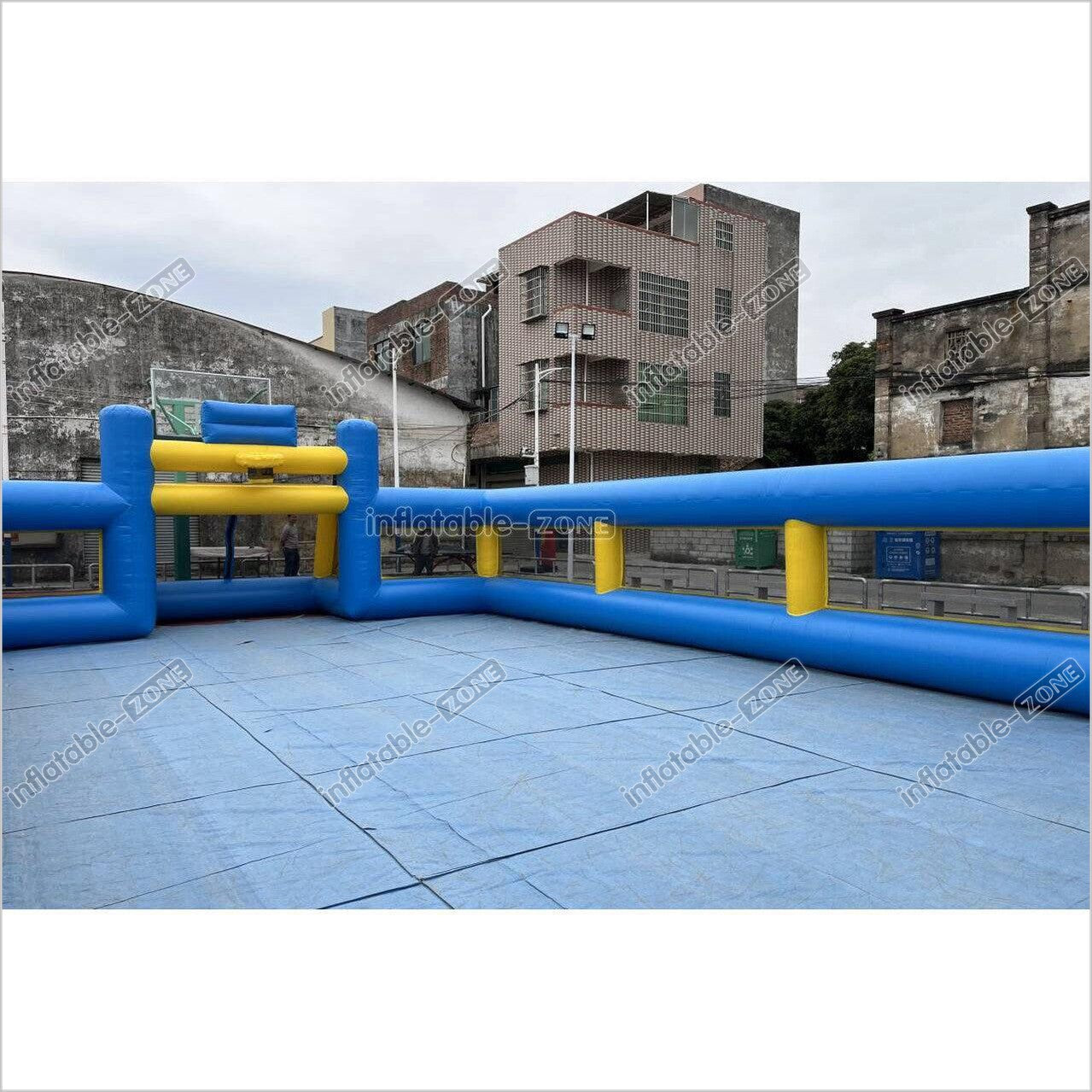 Outdoor Interactive Soccer Playground Equipment Inflatable Human Football Field Games - Inflatable-Zone