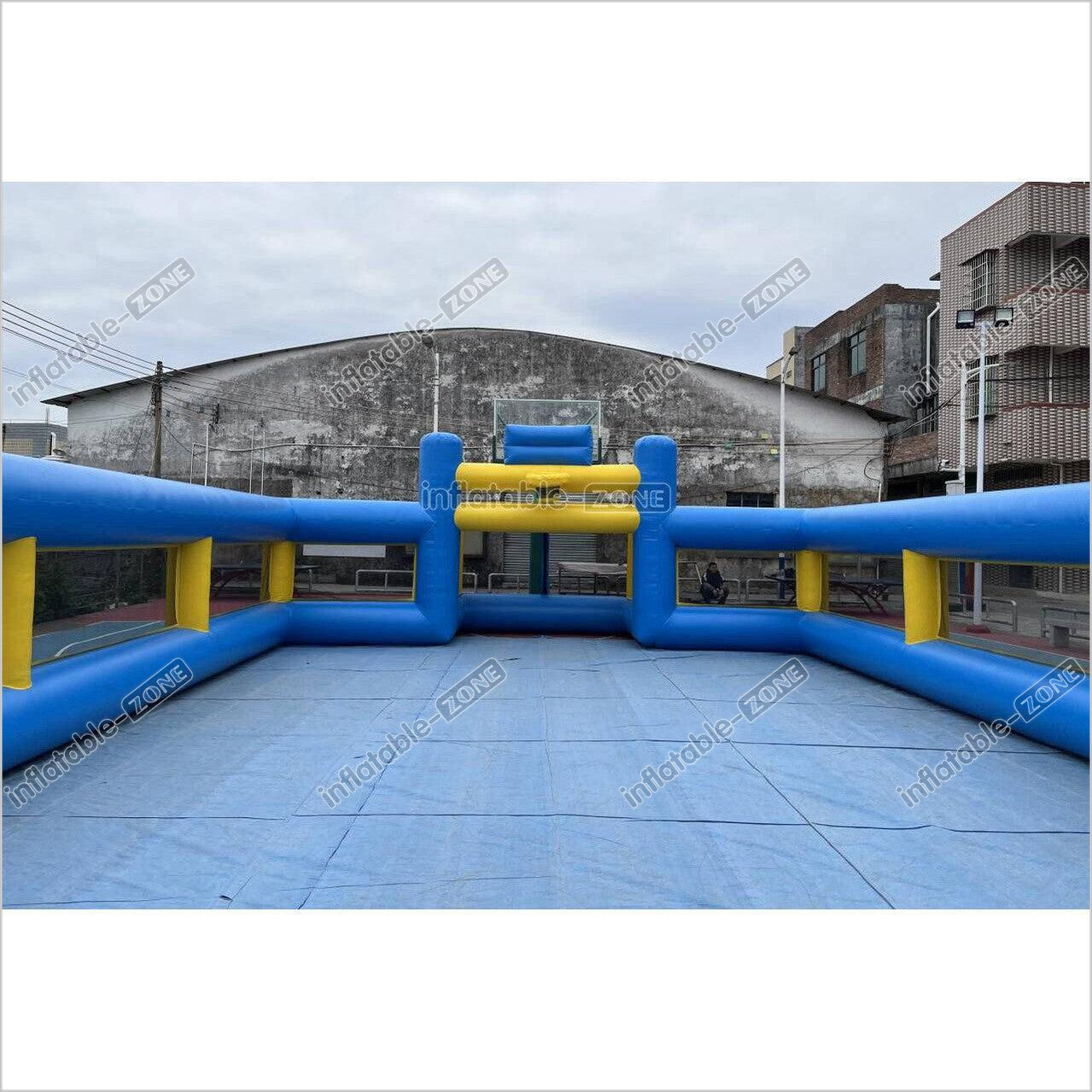 Outdoor Interactive Soccer Playground Equipment Inflatable Human Football Field Games - Inflatable-Zone