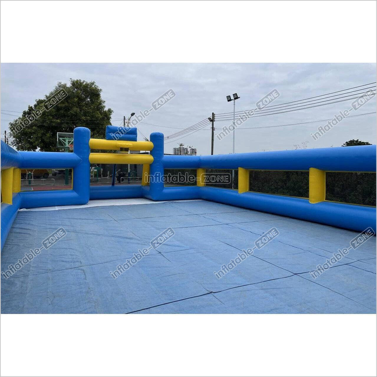 Outdoor Interactive Soccer Playground Equipment Inflatable Human Football Field Games - Inflatable-Zone