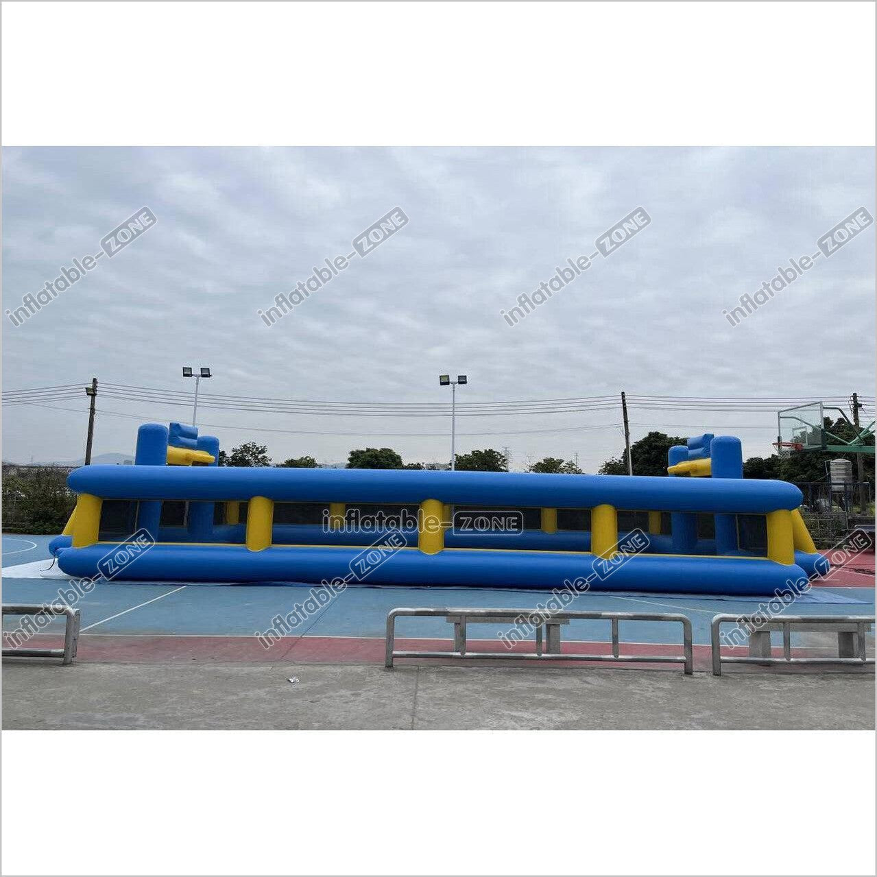 Outdoor Interactive Soccer Playground Equipment Inflatable Human Football Field Games - Inflatable-Zone