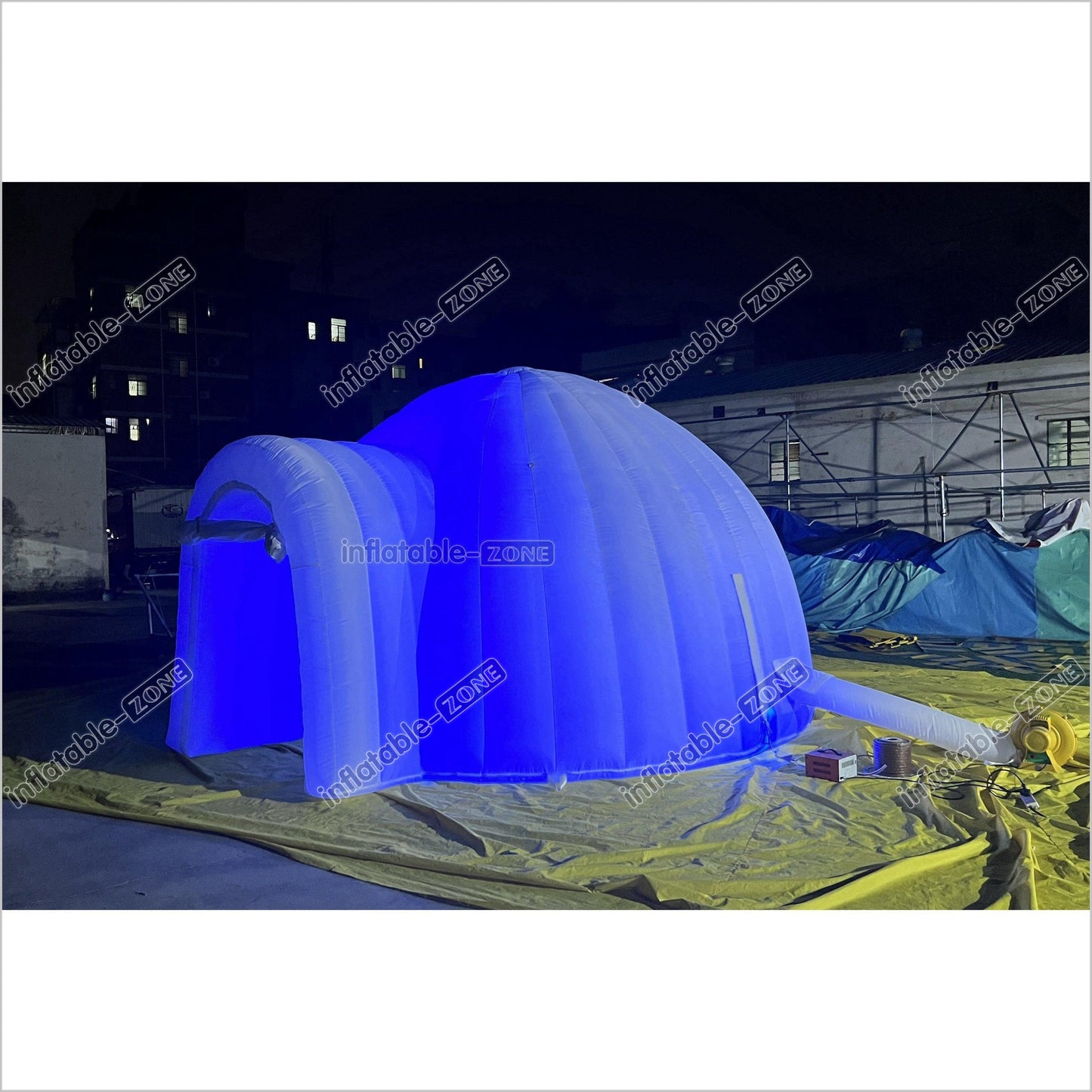 Commercial Inflatable Club With LED Lights Inflatable Igloo Dome Party Tent For Outdoor Advertising Event - Inflatable-Zone