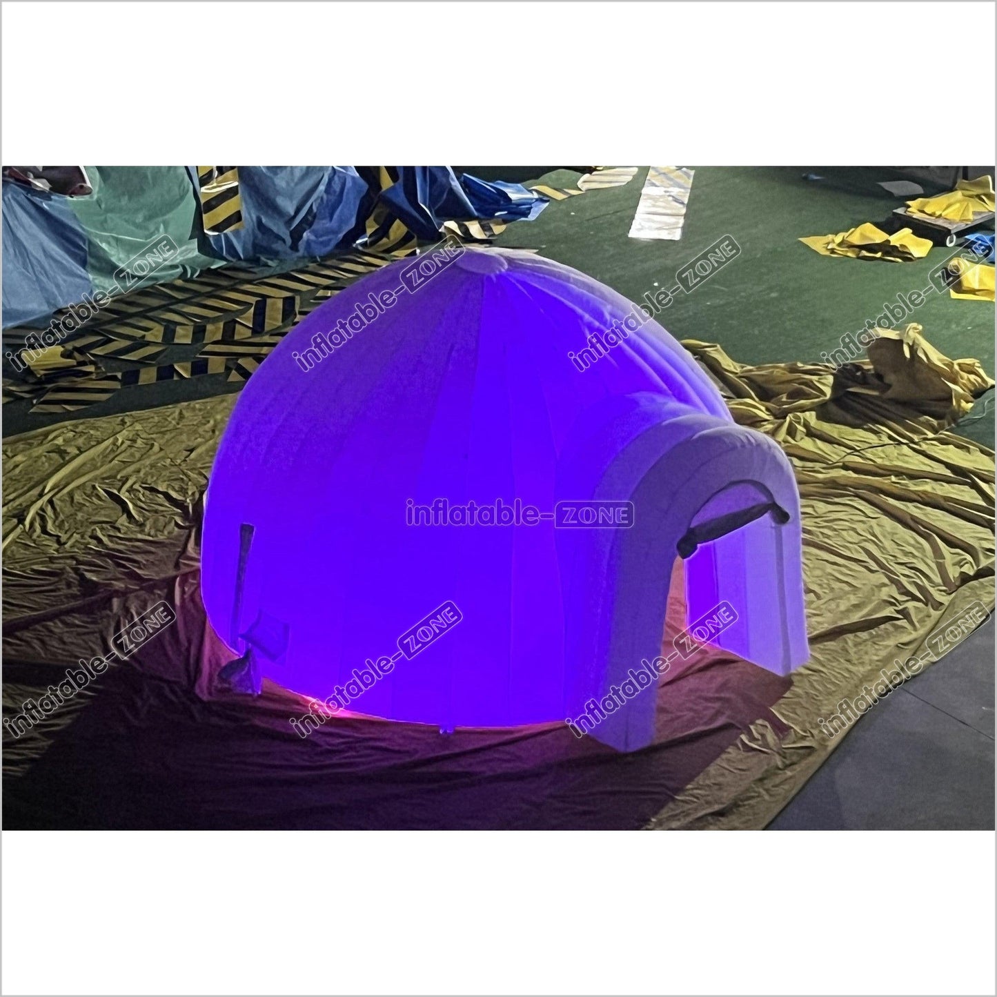 Commercial Inflatable Club With LED Lights Inflatable Igloo Dome Party Tent For Outdoor Advertising Event - Inflatable-Zone