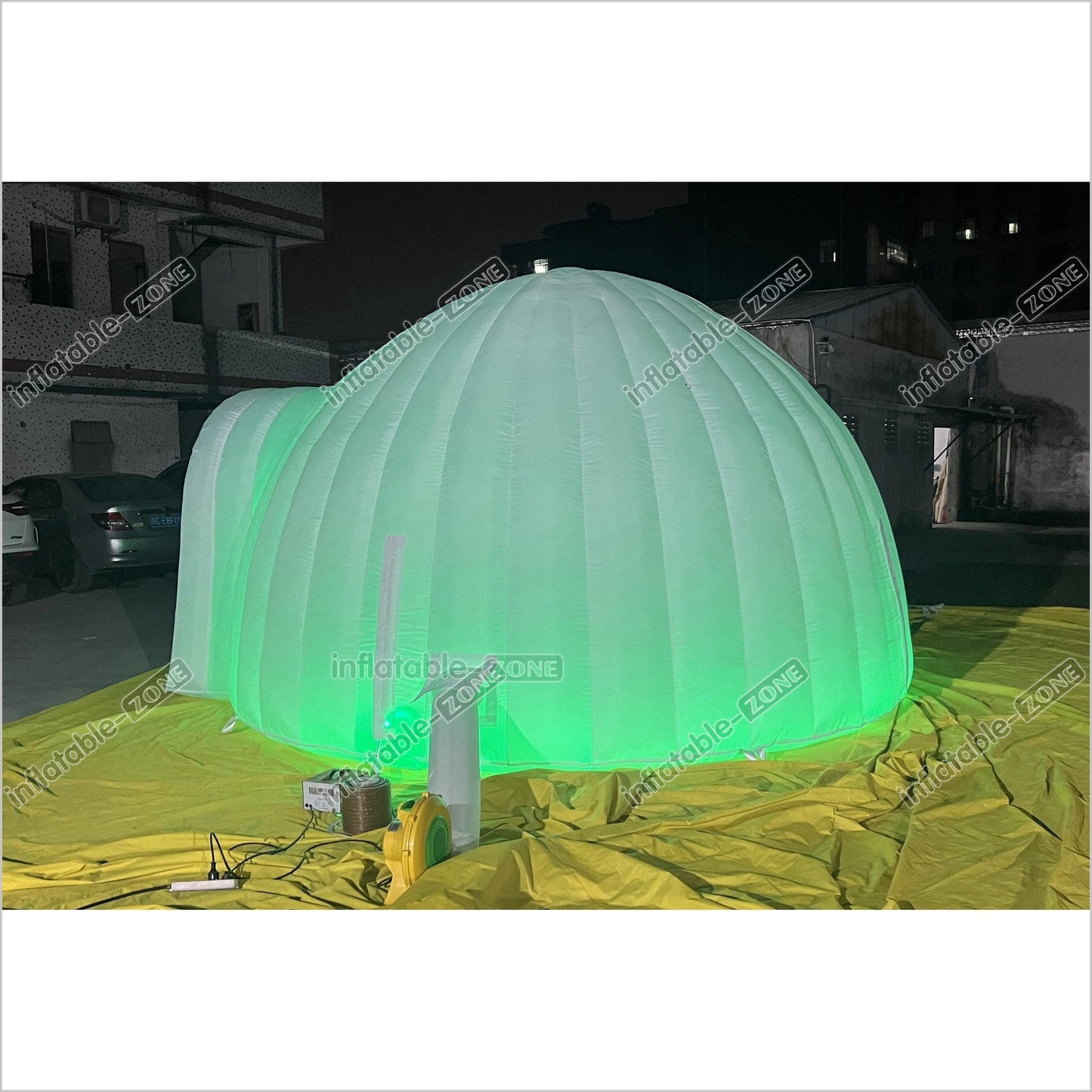 Commercial Inflatable Club With LED Lights Inflatable Igloo Dome Party Tent For Outdoor Advertising Event - Inflatable-Zone