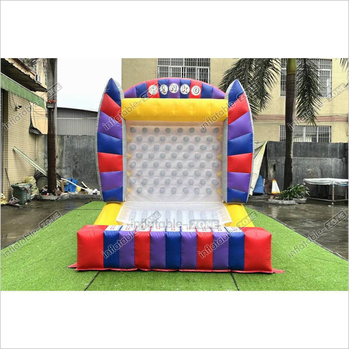 Commercial Inflatable Interactive Plinko Game Super Plinko Challenge Game Inflatable Event Equipment For Outdoor Fun - Inflatable-Zone