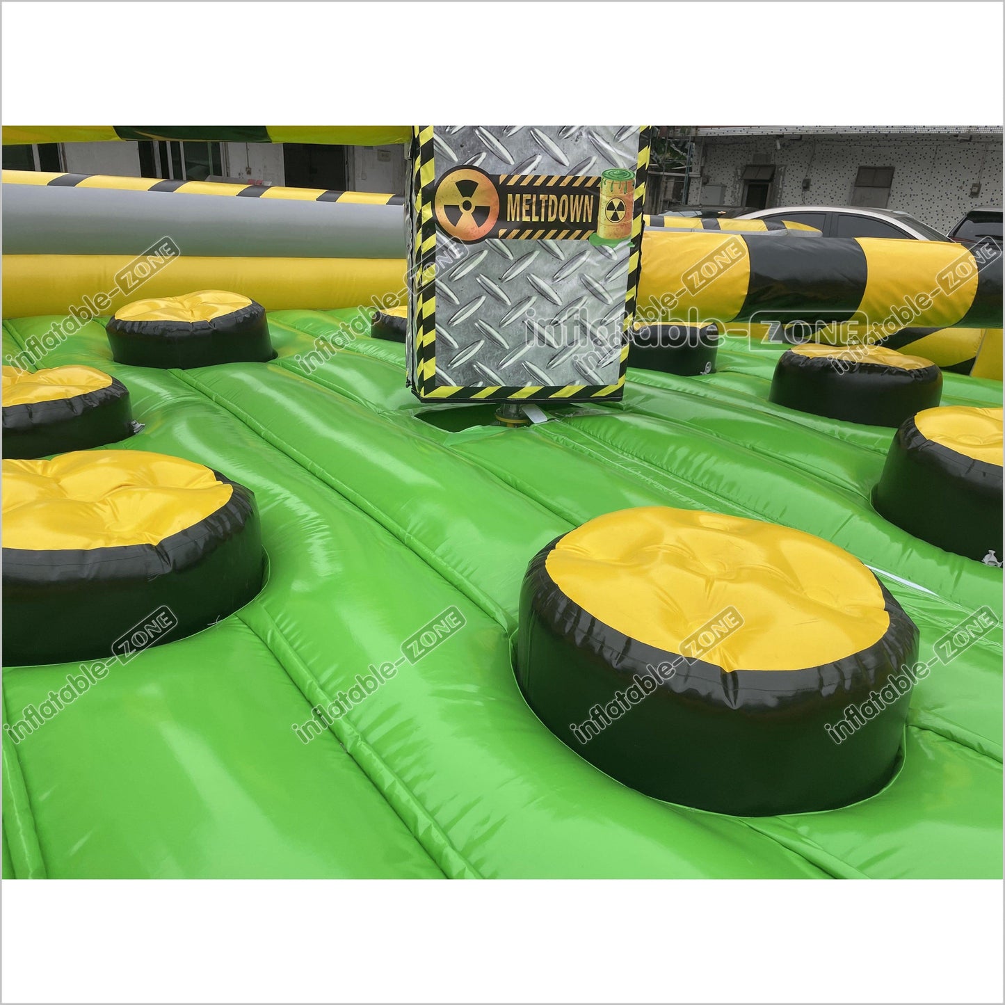Classic Commercial Party Inflatable Meltdown Mechanical Game Inflatable Jumping Mattress Wipeout Machine - Inflatable-Zone