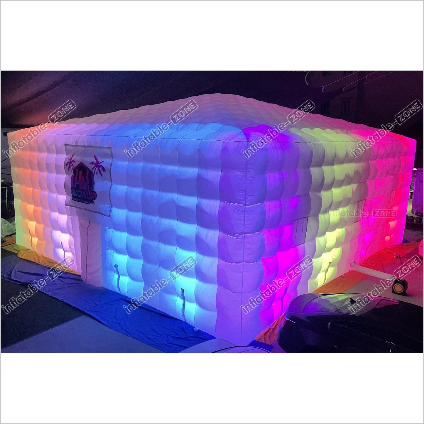 Inflatable Nightclub Giant Inflatable Air Tent With LED Lights For Wedding Party Event - Inflatable-Zone