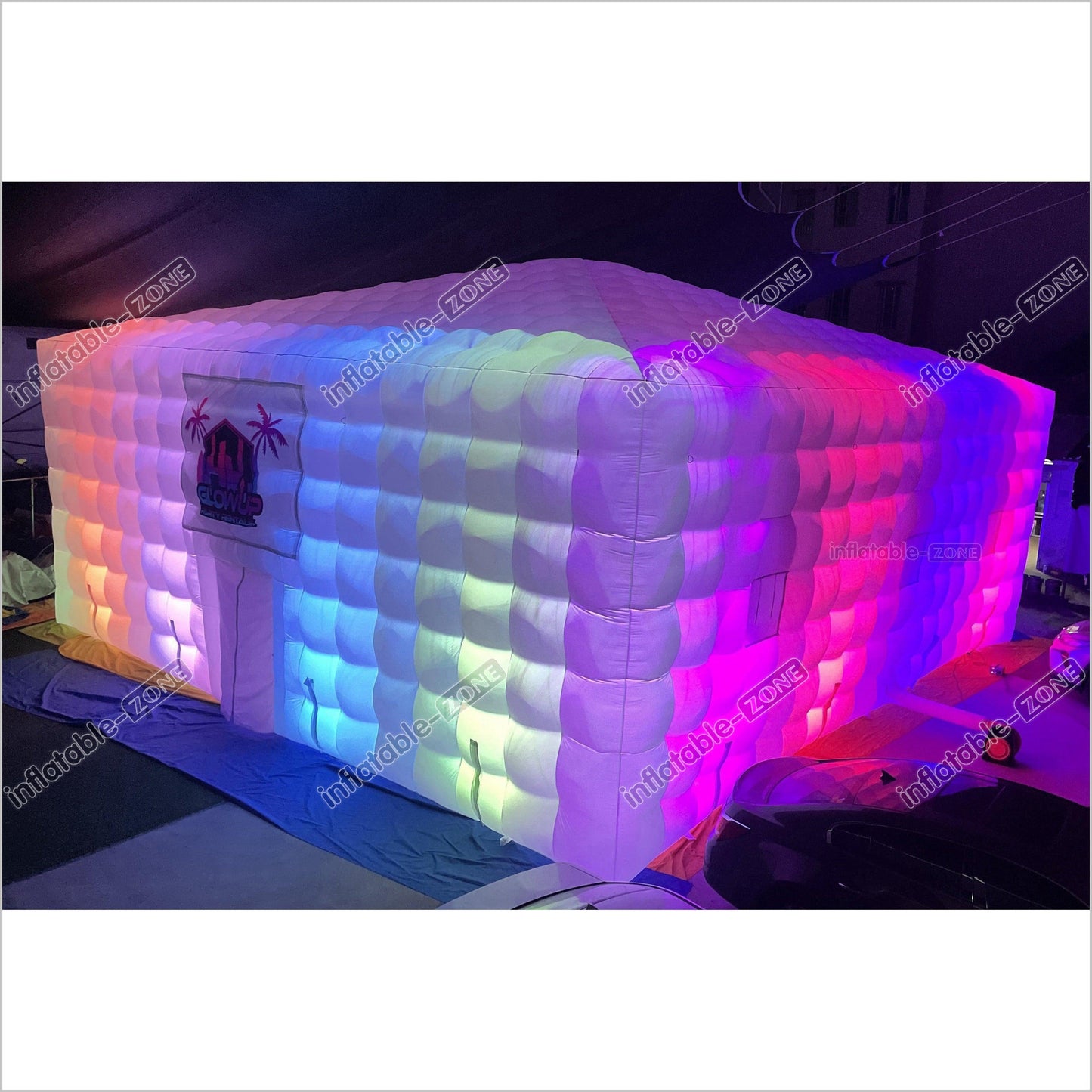 Inflatable Nightclub Giant Inflatable Air Tent With LED Lights For Wedding Party Event - Inflatable-Zone