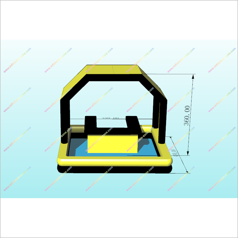 Leakproof Inflatable Pool Bar Backyard Festival Themed Party Inflatable Beach Bar With Pool Table Nearby