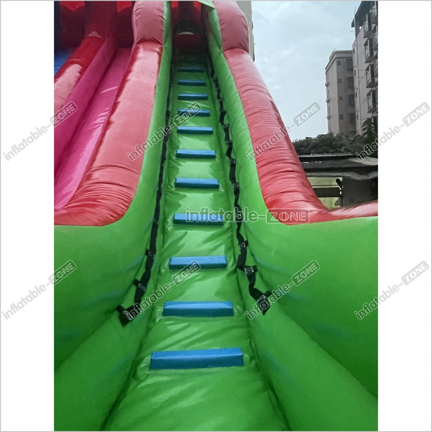 Large Outdoor Water Slide Jumping Castle Inflatable Pool Obstacle Water Slides For Kids - Inflatable-Zone