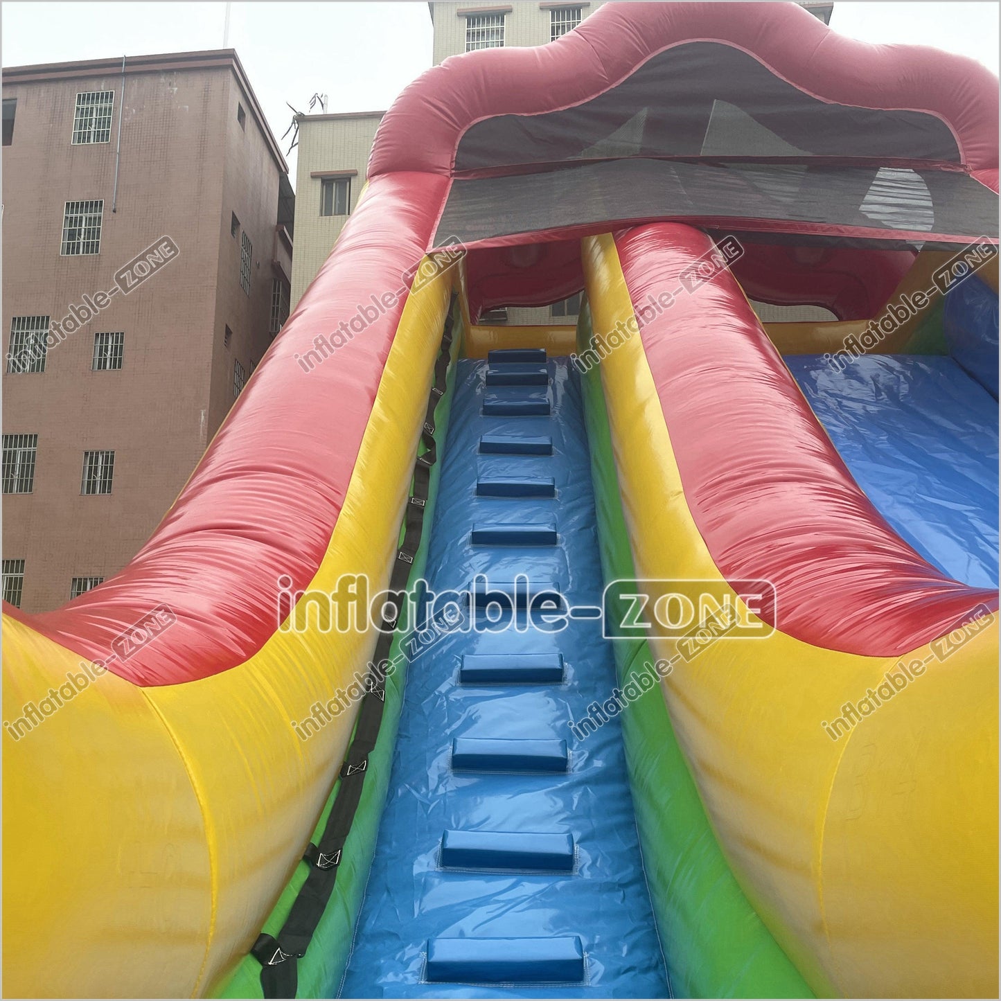 Inflatable Slip N Slide Inflatable Water Slide Large Outdoor Waterslide For Above Ground Pool - Inflatable-Zone