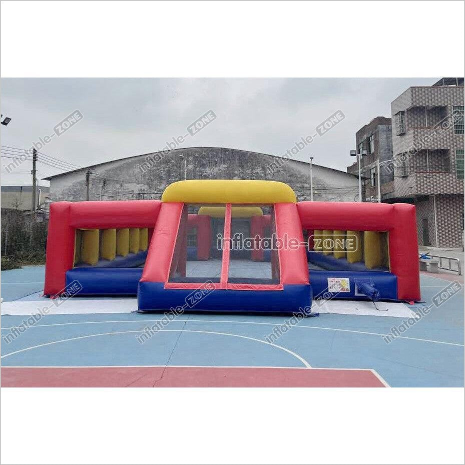 Fun Inflatable Soccer Field Pitch Big Outdoor Sport Game Inflatable Football Soap Court For Playground - Inflatable-Zone