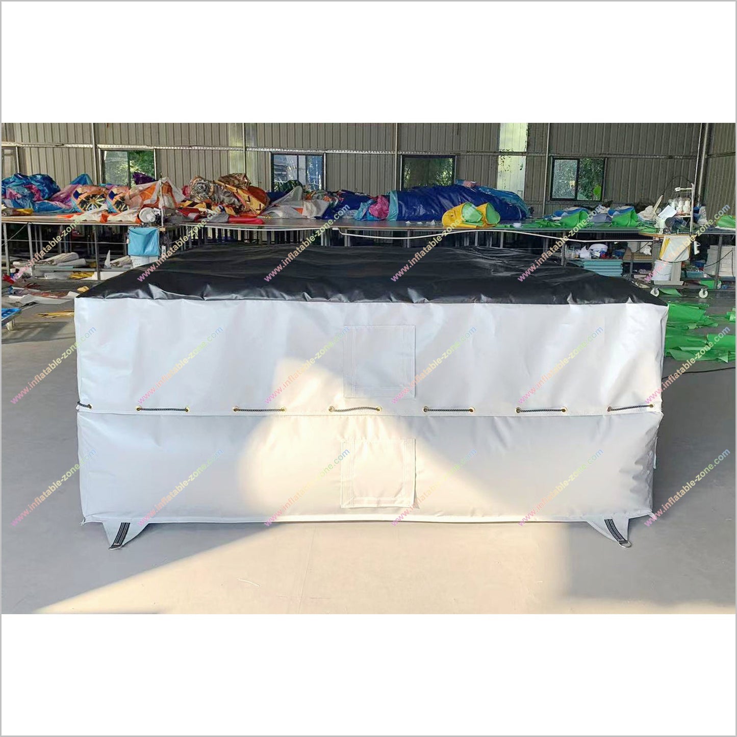 Inflatable Stunt Bag Jump Airbag Best Trampoline Park Near Me Blow Up Landing Pad Soft Cover - Inflatable-Zone