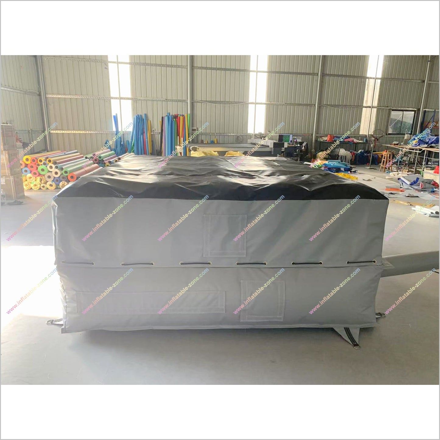 Inflatable Stunt Bag Jump Airbag Best Trampoline Park Near Me Blow Up Landing Pad Soft Cover - Inflatable-Zone