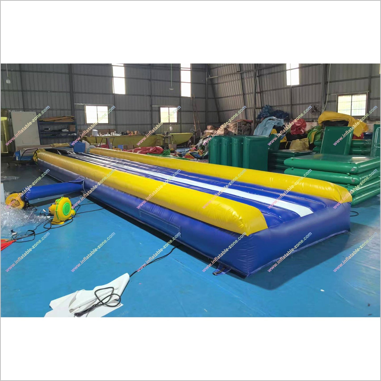 Inflatable Tumbling Mat Indoor Play Place Equipment Gym Air Mat Home Tumble Track Gymnastics Near Me - Inflatable-Zone