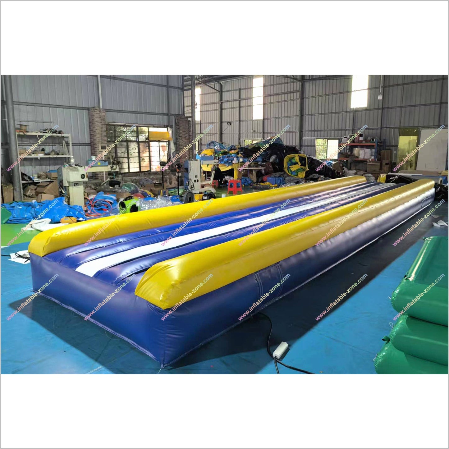 Inflatable Tumbling Mat Indoor Play Place Equipment Gym Air Mat Home Tumble Track Gymnastics Near Me - Inflatable-Zone
