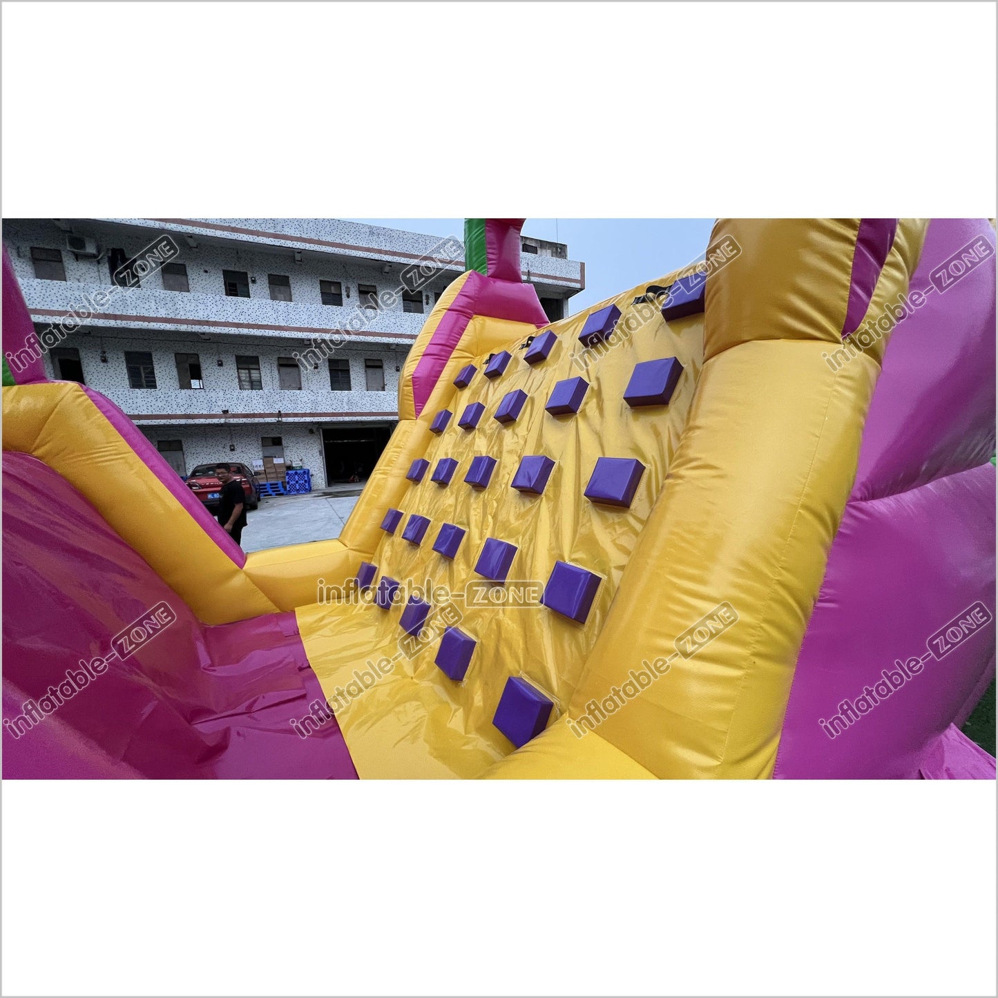 Large Obstacle Course Party Event Energy Challenge Sports Inflatable Obstacle Jumping Castle Bouncer With Slide - Inflatable-Zone