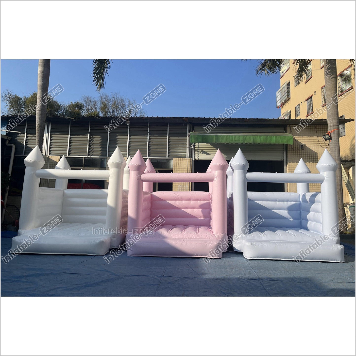 Mini Bounce House Commercial Inflatable Bouncer Jumping Bouncy Castle Soft Play For Kids - Inflatable-Zone