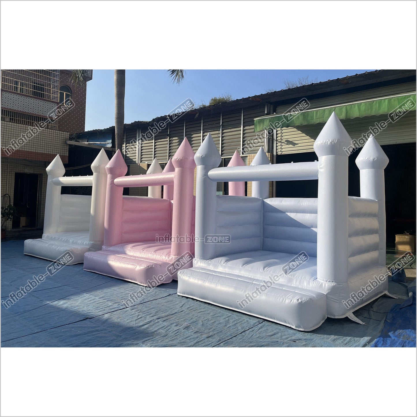 Mini Bounce House Commercial Inflatable Bouncer Jumping Bouncy Castle Soft Play For Kids - Inflatable-Zone