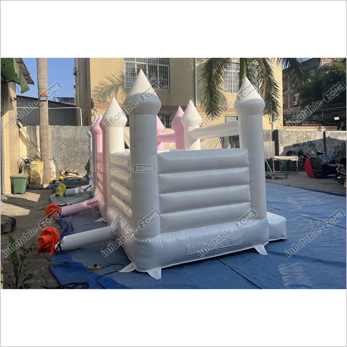Mini Bounce House Commercial Inflatable Bouncer Jumping Bouncy Castle Soft Play For Kids - Inflatable-Zone