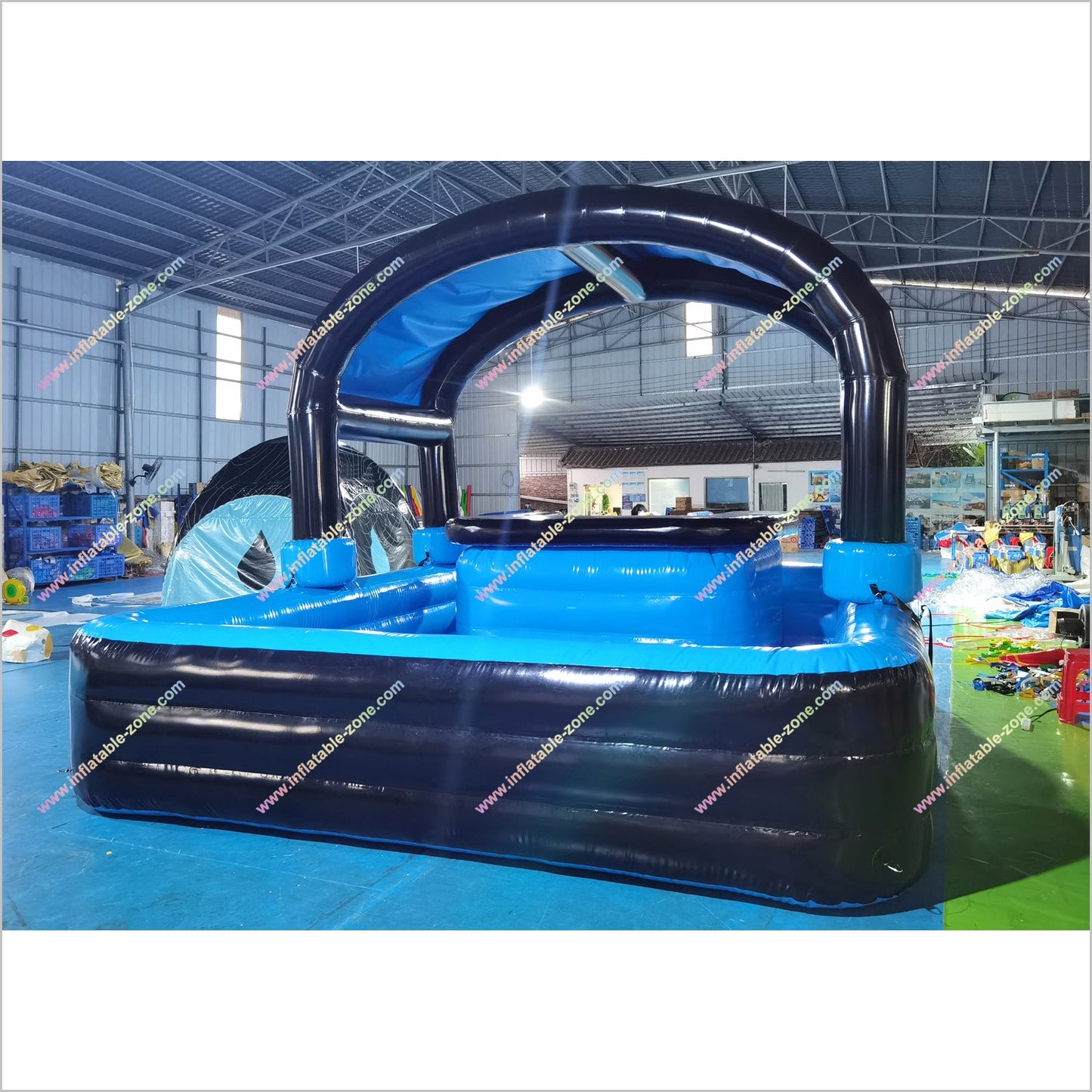 Party Event Rentals Inflatable Pool Bar Blow Up House Tent Floating Inflatables Bar Inside Swimming Pool - Inflatable-Zone