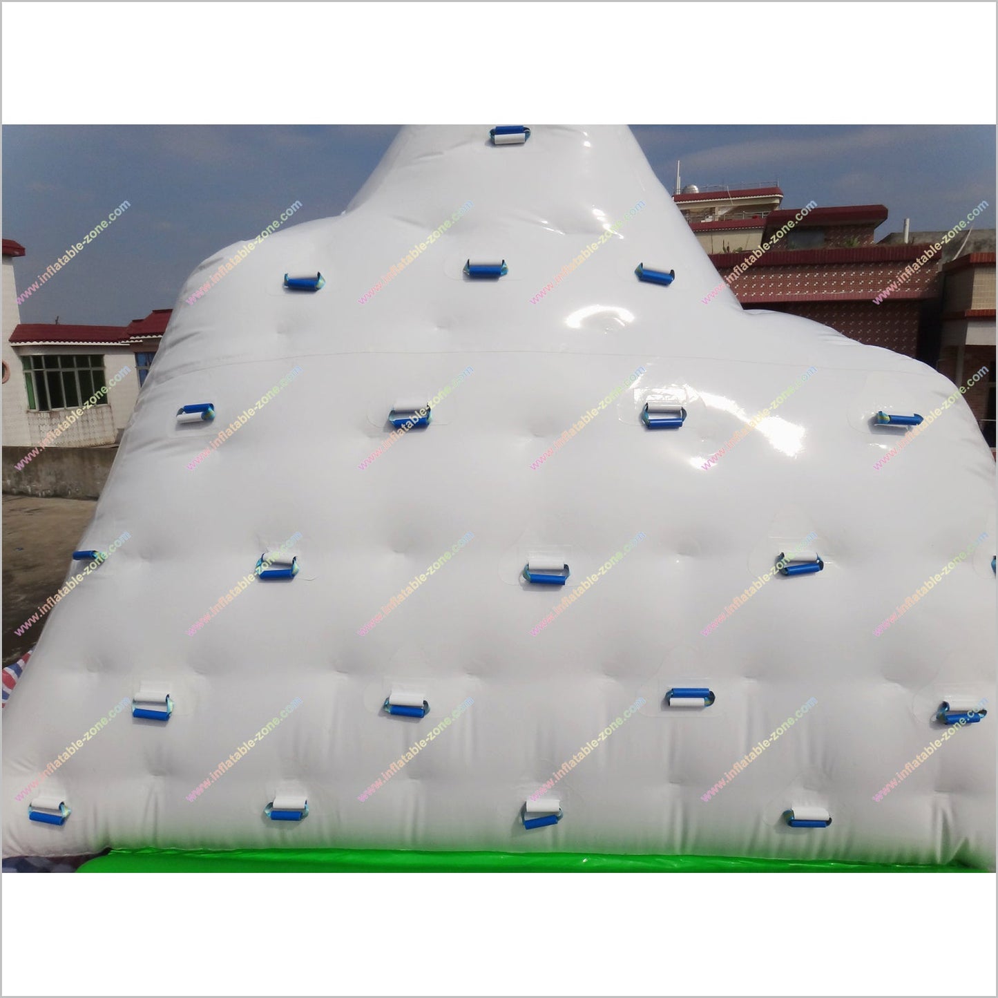 Party Island Floating Inflatable Iceberg Water Park Inflatables Iceberg Climbing Wall - Inflatable-Zone