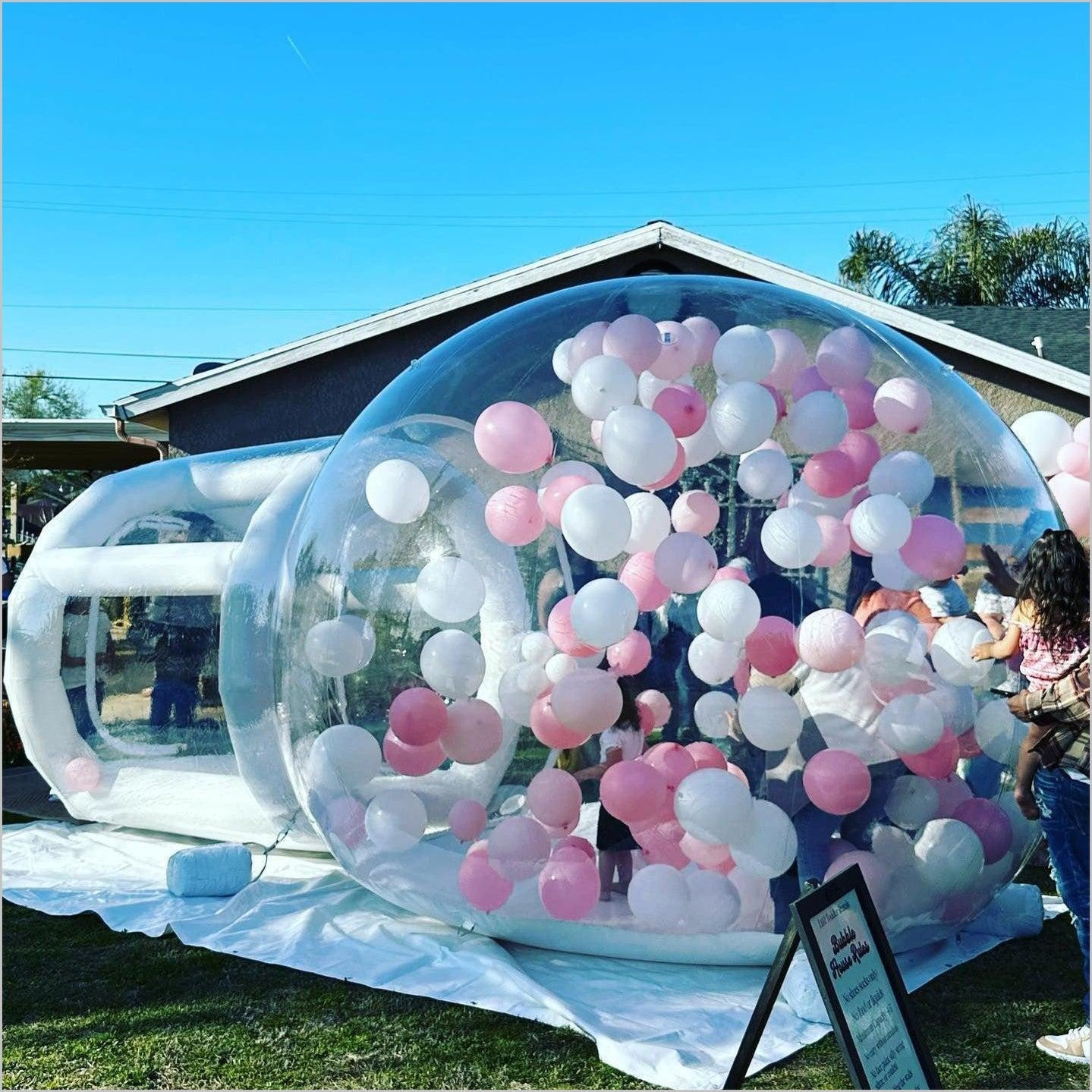 Inflatable Igloo Bubble House Tent Clear Tent Dome House Inflatable Balloons Bubble House - Inflatable-Zone