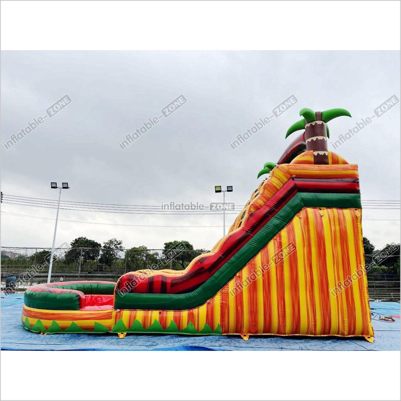Inflatable Water Slides Commercial Pool, Bounce House Water Slide Combo - Inflatable-Zone