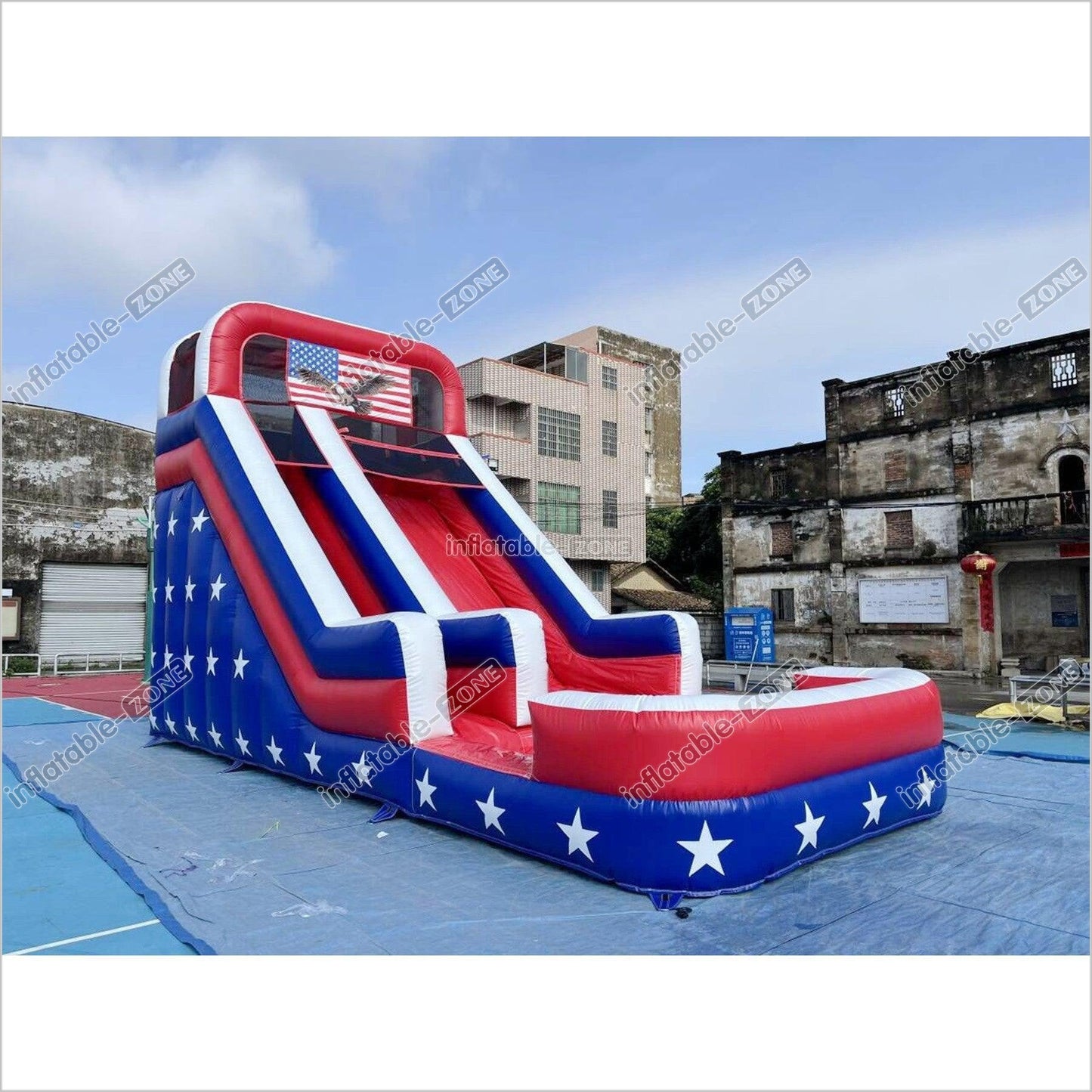 American Giant Inflatable Water Slide Blow Up Slide For Party Events - Inflatable-Zone