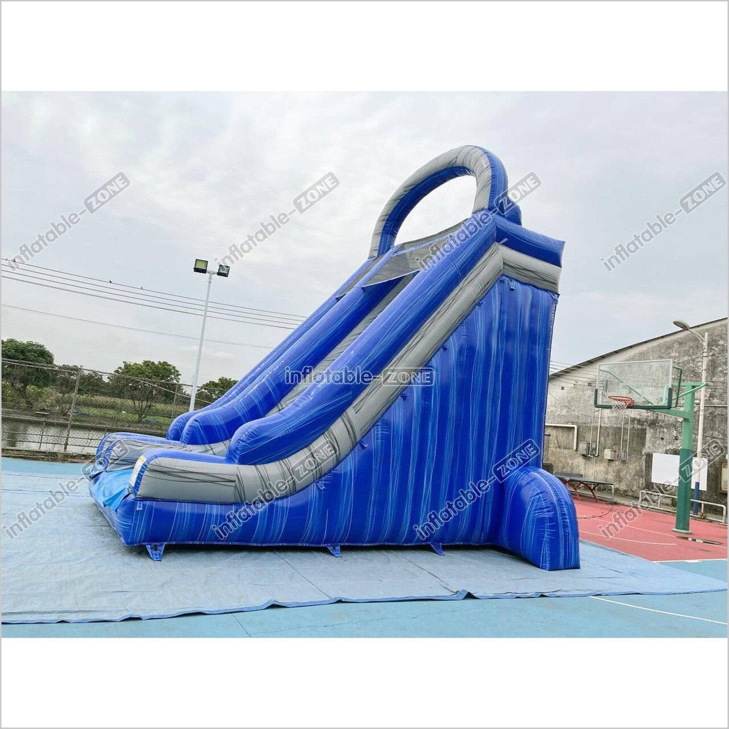 Commercial Blow Up Water Slides, Inflatable Water Slide For Swimming Pool - Inflatable-Zone