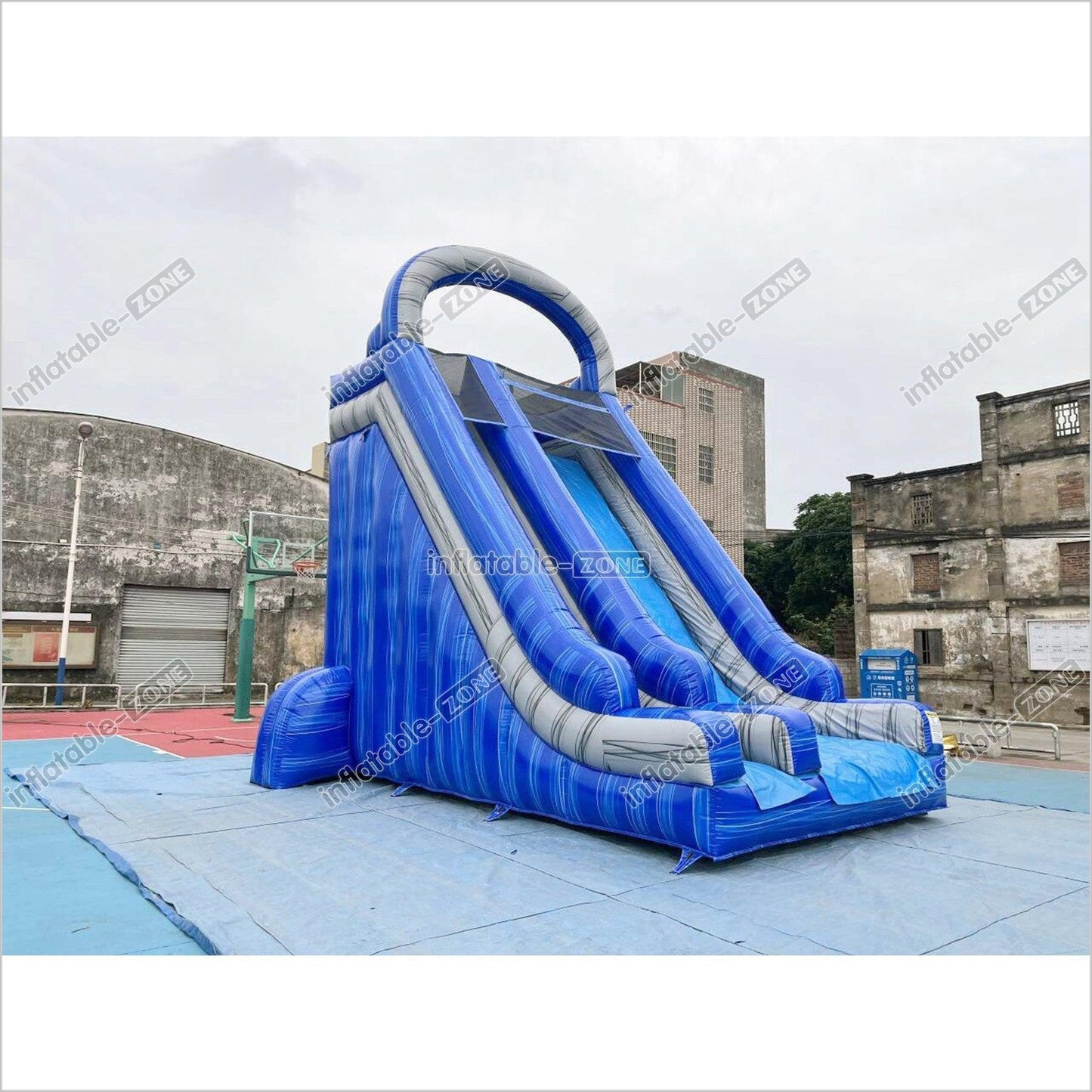 Commercial Blow Up Water Slides, Inflatable Water Slide For Swimming Pool - Inflatable-Zone