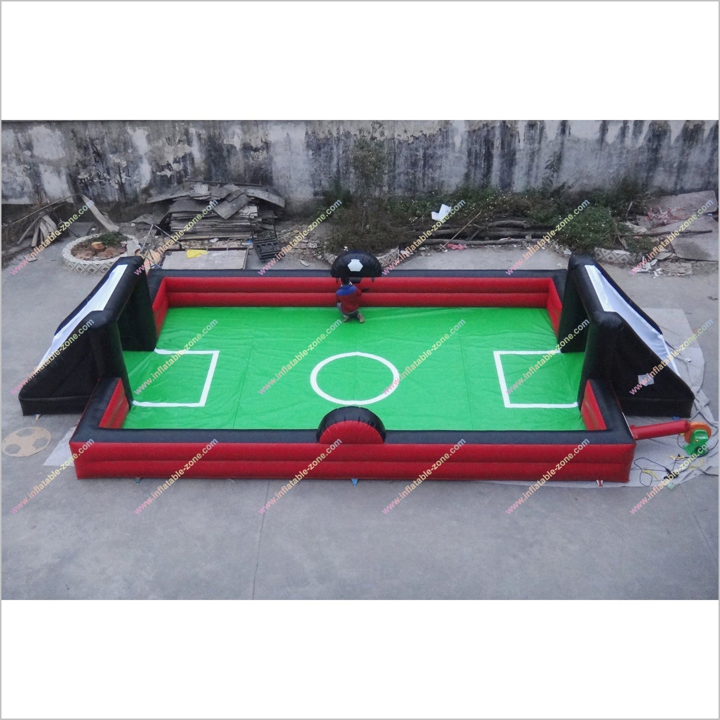 Rent Inflatable Soccer Field Portable Outdoor Inflatable Sports Arena Football Pitches Playground Equipment For Home - Inflatable-Zone