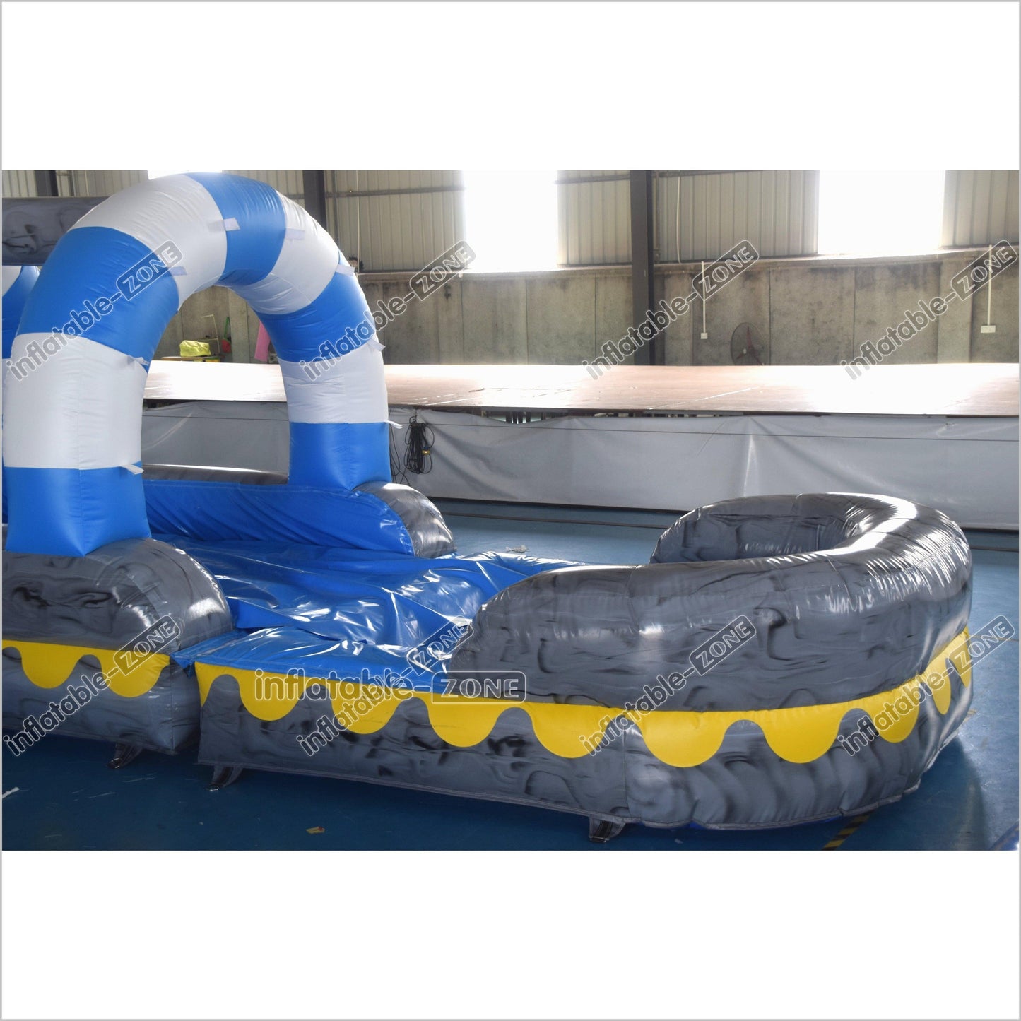 Super Long Water Slide Inflatable Water Jumper Commercial Inflatable Slip And Slide With Pool - Inflatable-Zone