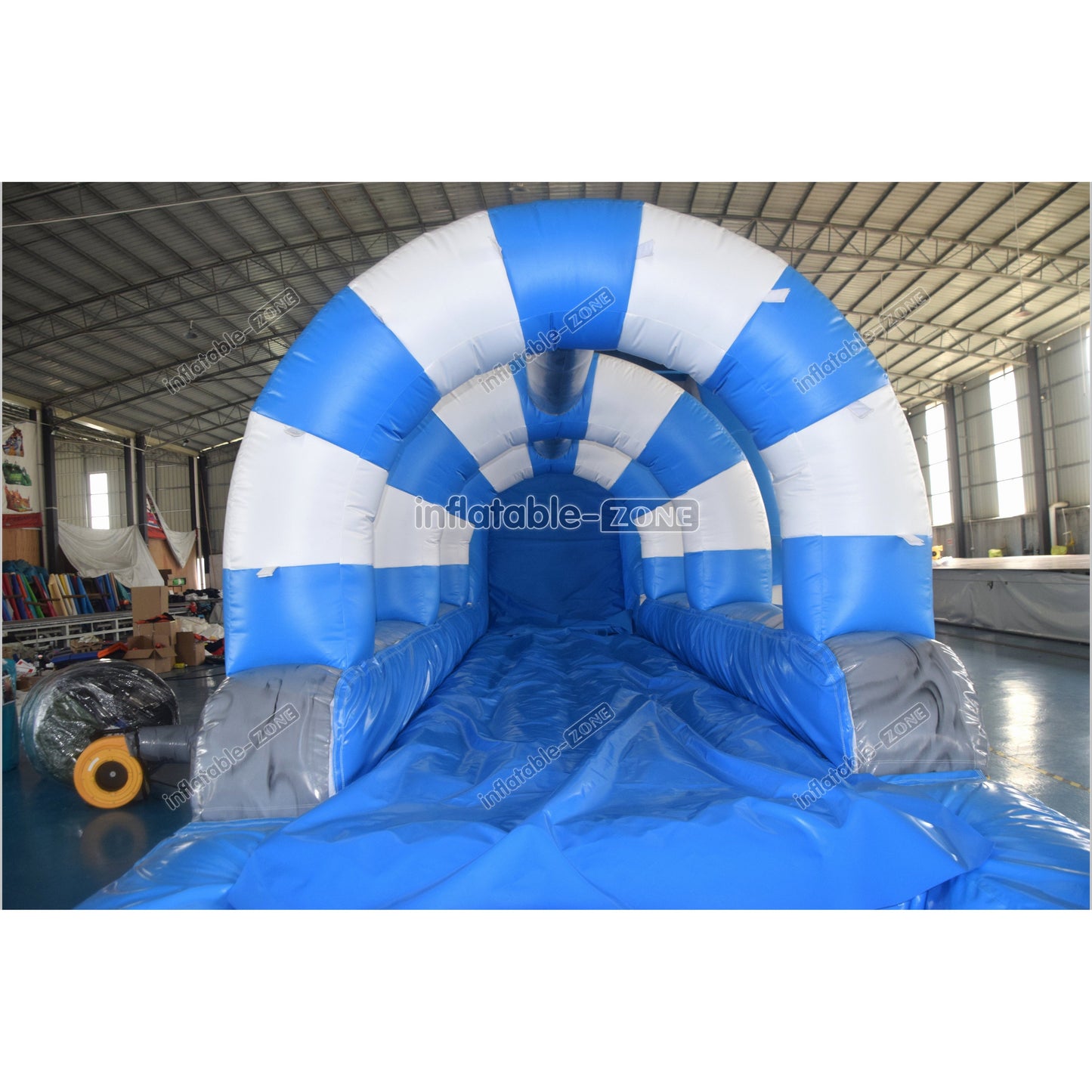 Super Long Water Slide Inflatable Water Jumper Commercial Inflatable Slip And Slide With Pool - Inflatable-Zone