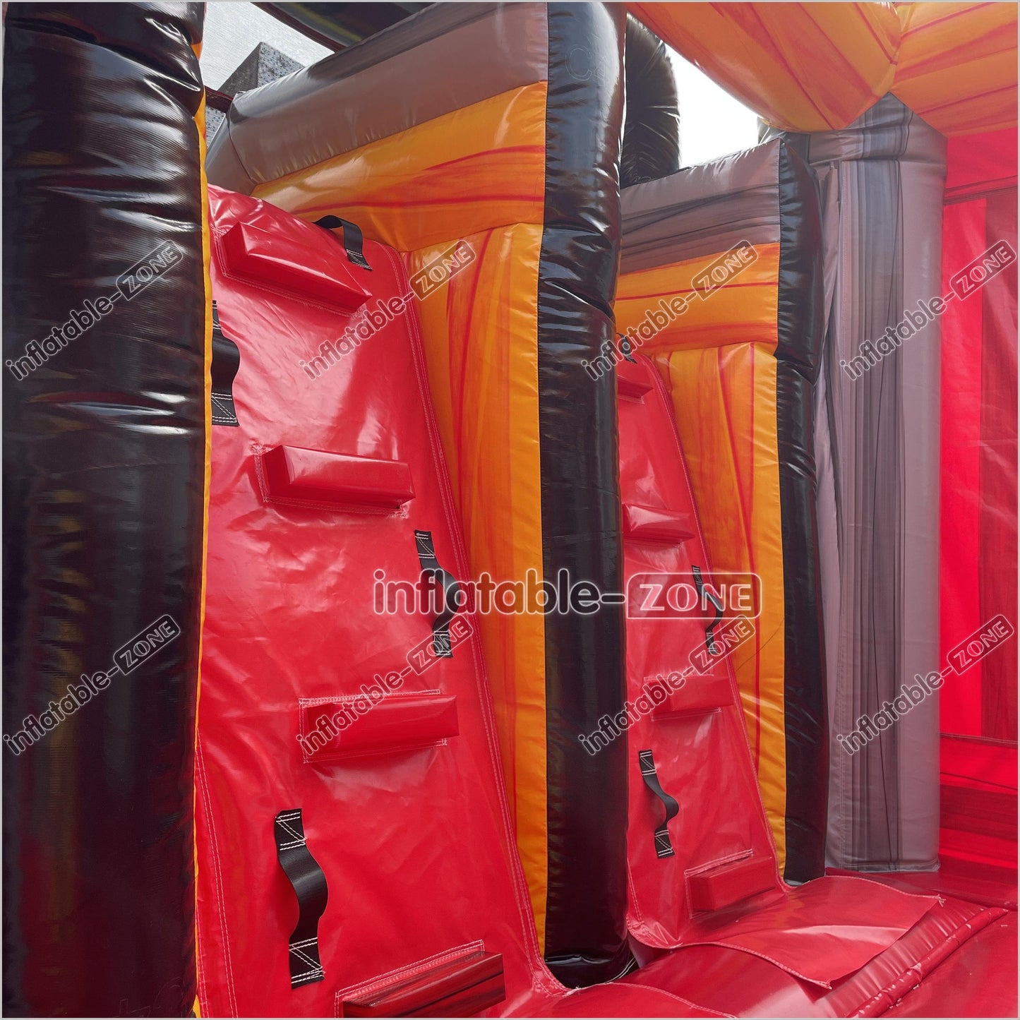 Outdoor Inflatable 3D Monster Truck Bounce Slide Combo Inflatable Jump House Bouncy Castle Double Slide - Inflatable-Zone