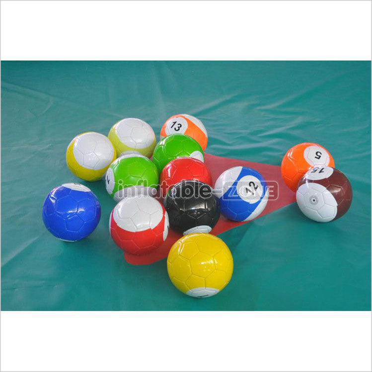 Inflatable Foot Snock Billiard Ball, Inflatable Pool Soccer Table Snook Football - Inflatable-Zone