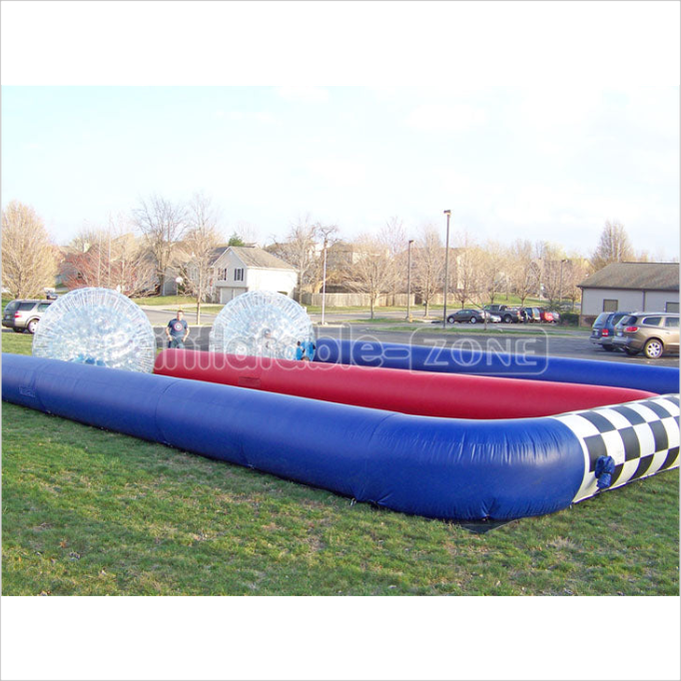 Inflatable Zorb Ball Track, Inflatable Race Track For Grass Zorb Ball - Inflatable-Zone